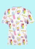 Kawaii Candy Pattern T-Shirt - In Control Clothing