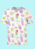 Kawaii Candy Pattern T-Shirt - In Control Clothing