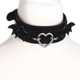 Kawaii Goth Black Choker Necklace - In Control Clothing