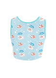 Kawaii Milk Cow Print Aesthetic Crop Top - In Control Clothing