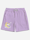 Kawaii Moon Shorts - In Control Clothing