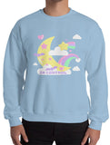 Kawaii Moon Sweatshirt - In Control Clothing