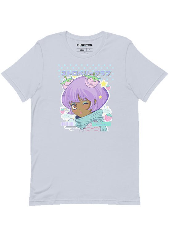 Kawaii Strawberry Club Unisex T-Shirt - In Control Clothing