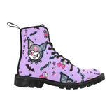 Kuromi Dangerous Bunny Pattern Boots - In Control Clothing