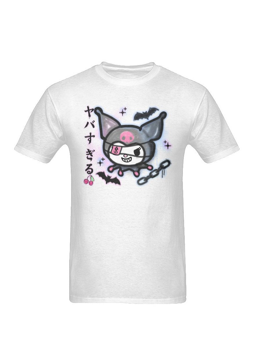 Kuromi Evil Bunny Graphic T-Shirt - In Control Clothing