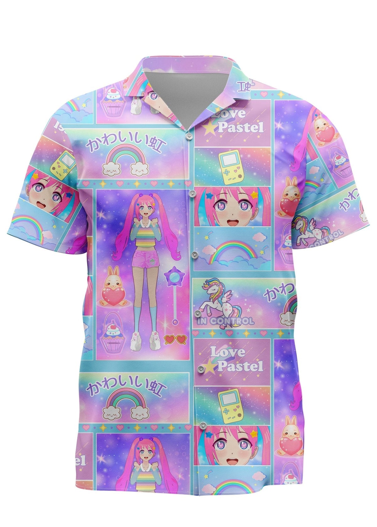 Love Pastel Kawaii Shirt - In Control Clothing