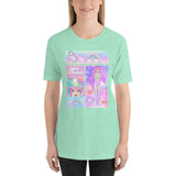 Love pastel Unisex t-shirt - In Control Clothing