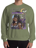 Moonlight Anime Graphic Sweatshirt - In Control Clothing