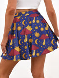 Mushroom Cosmos Skirt - In Control Clothing