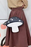 Mushroom Weirdcore Chain Crossbody Bag - In Control Clothing