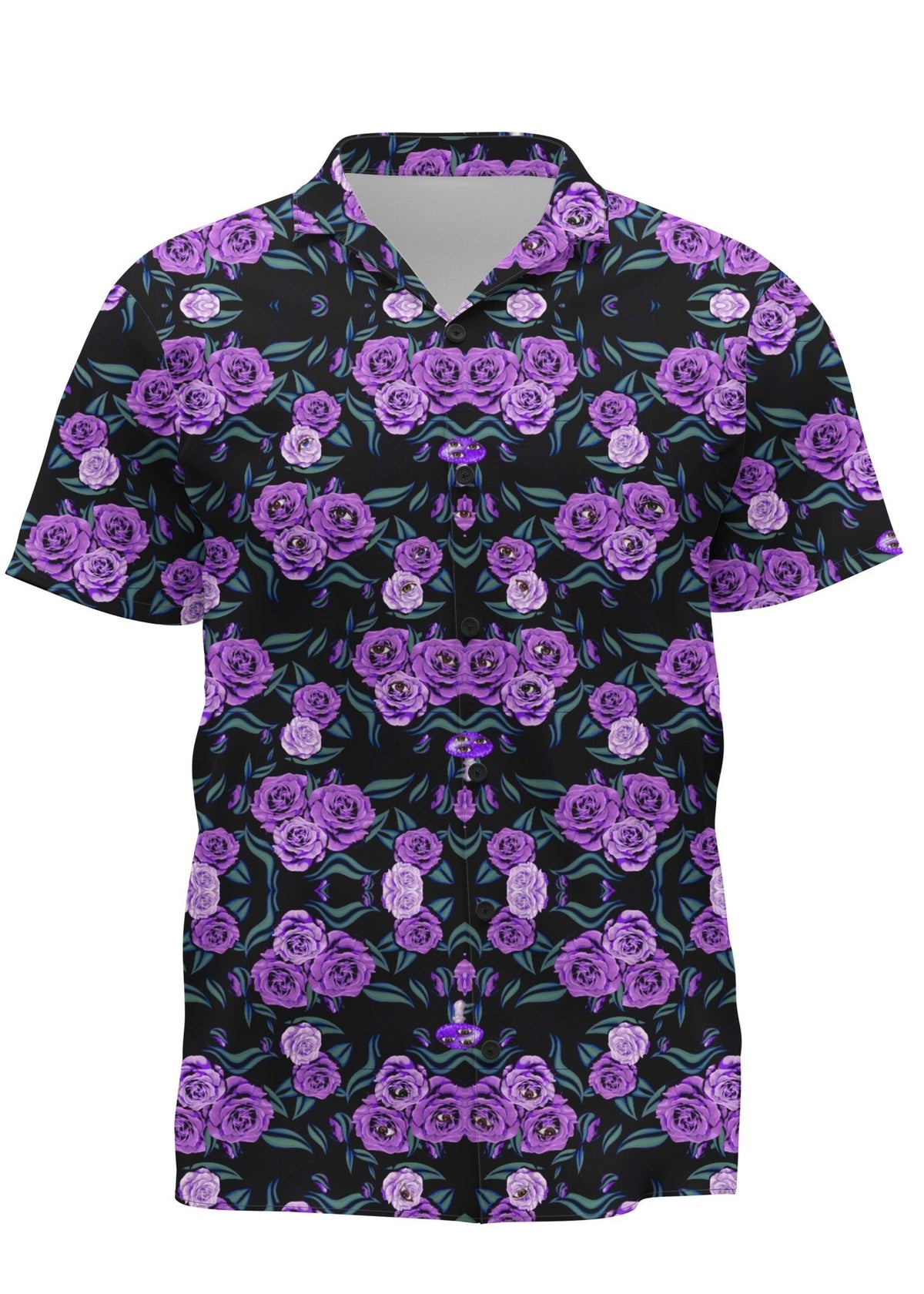 Mysterious Garden Hawaiian Shirt - In Control Clothing