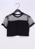 Mystic Nightfall Crop Top - In Control Clothing