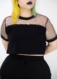 Mystic Nightfall Crop Top - In Control Clothing