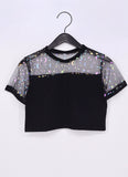 Mystic Nightfall Crop Top - In Control Clothing