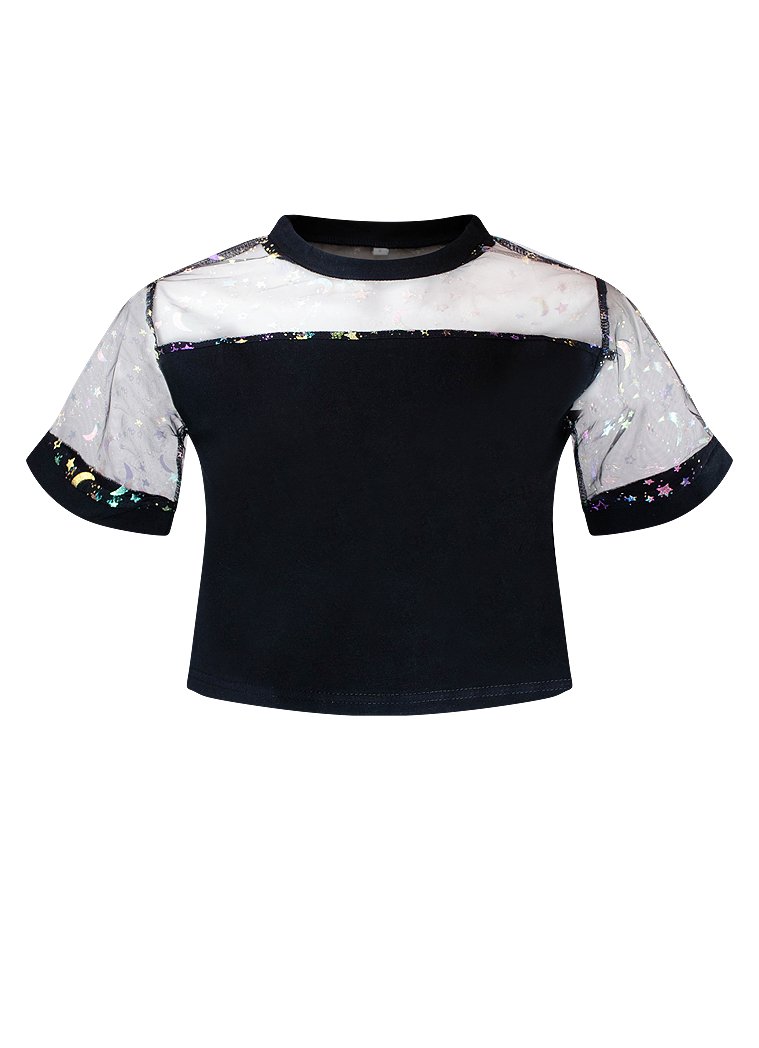 Mystic Nightfall Crop Top - In Control Clothing