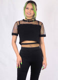 Mystic Nightfall Crop Top - In Control Clothing