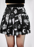 Night Reading Pleated Skirt - In Control Clothing