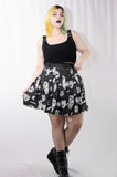 Night Reading Pleated Skirt - In Control Clothing