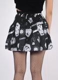 Night Reading Pleated Skirt - In Control Clothing
