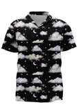 Night Sky Hawaiian Shirt - In Control Clothing