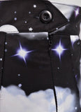 Night Sky Pleated Skirt - In Control Clothing
