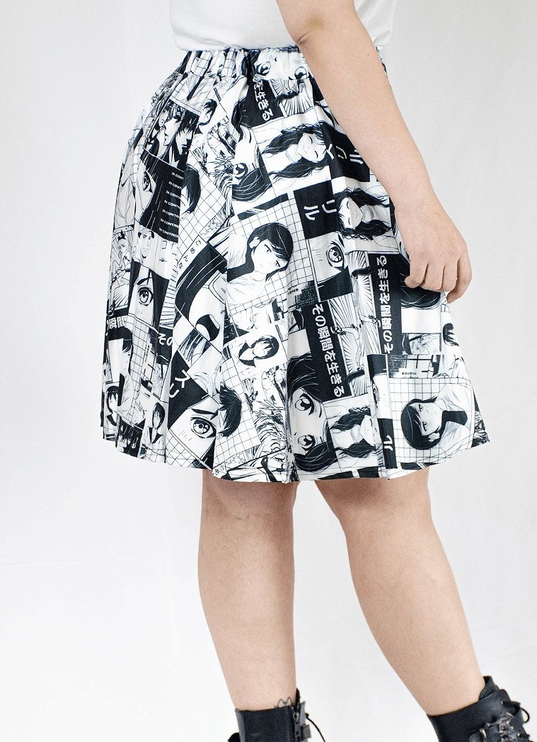 No Drama Manga Skirt - In Control Clothing