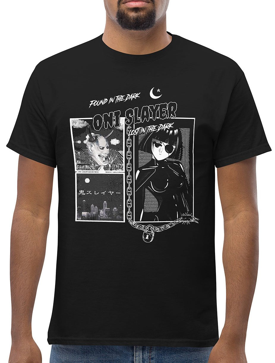 Oni Slayer Black Graphic Tee - In Control Clothing