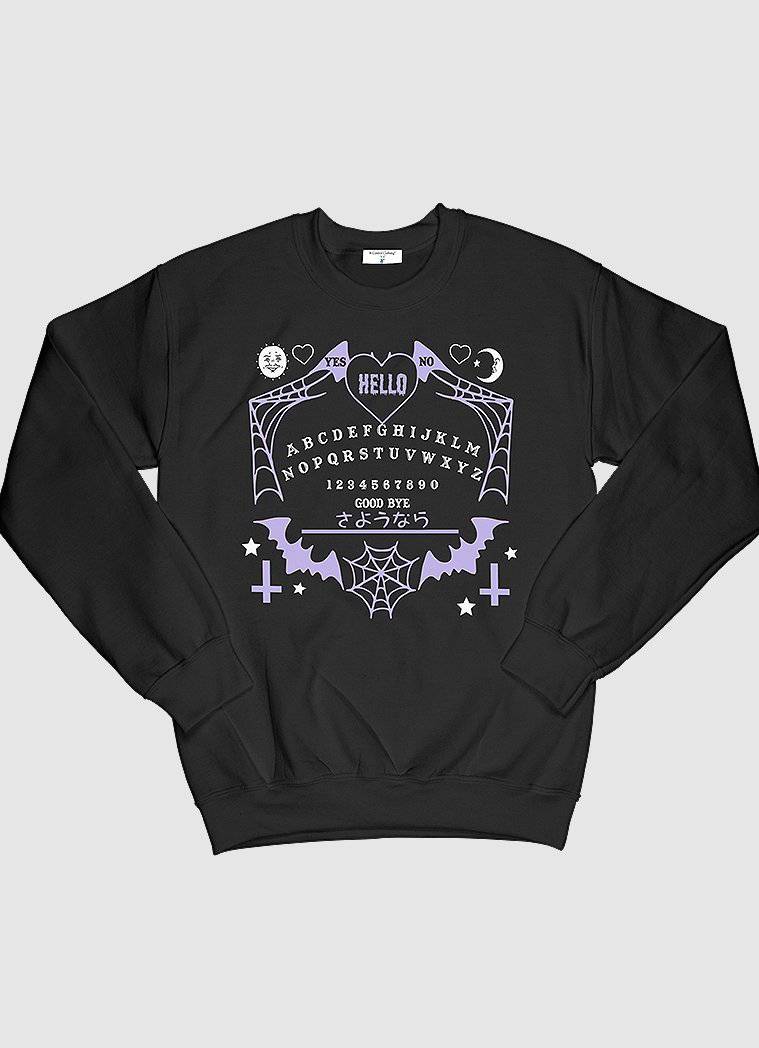 Ouija Pastel Goth Sweatshirt - In Control Clothing