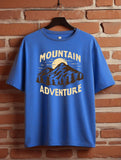 Outdoor Mountain Print T-Shirt - In Control Clothing