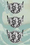 (Pack of 3) Are You Afraid Hannya Mask - In Control Clothing