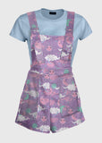 Pastel Celestial Pattern Overalls - In Control Clothing