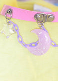 Pastel Galaxy Chain Choker Necklace - In Control Clothing