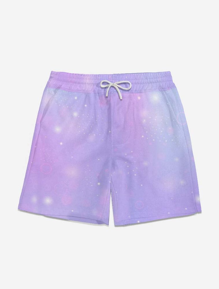 Pastel Kawaii Men's Galaxy Shorts - In Control Clothing