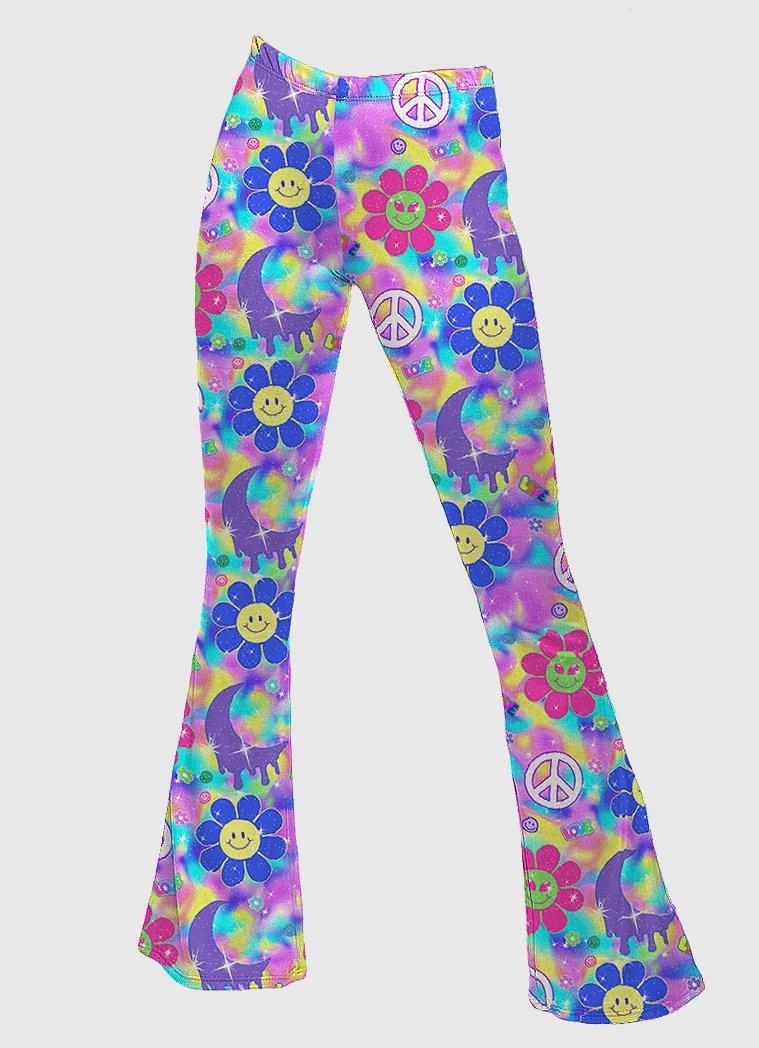 Peace & Love Flare Bottoms - In Control Clothing