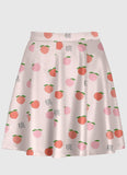 Peachy Delight Flare Skirt - In Control Clothing
