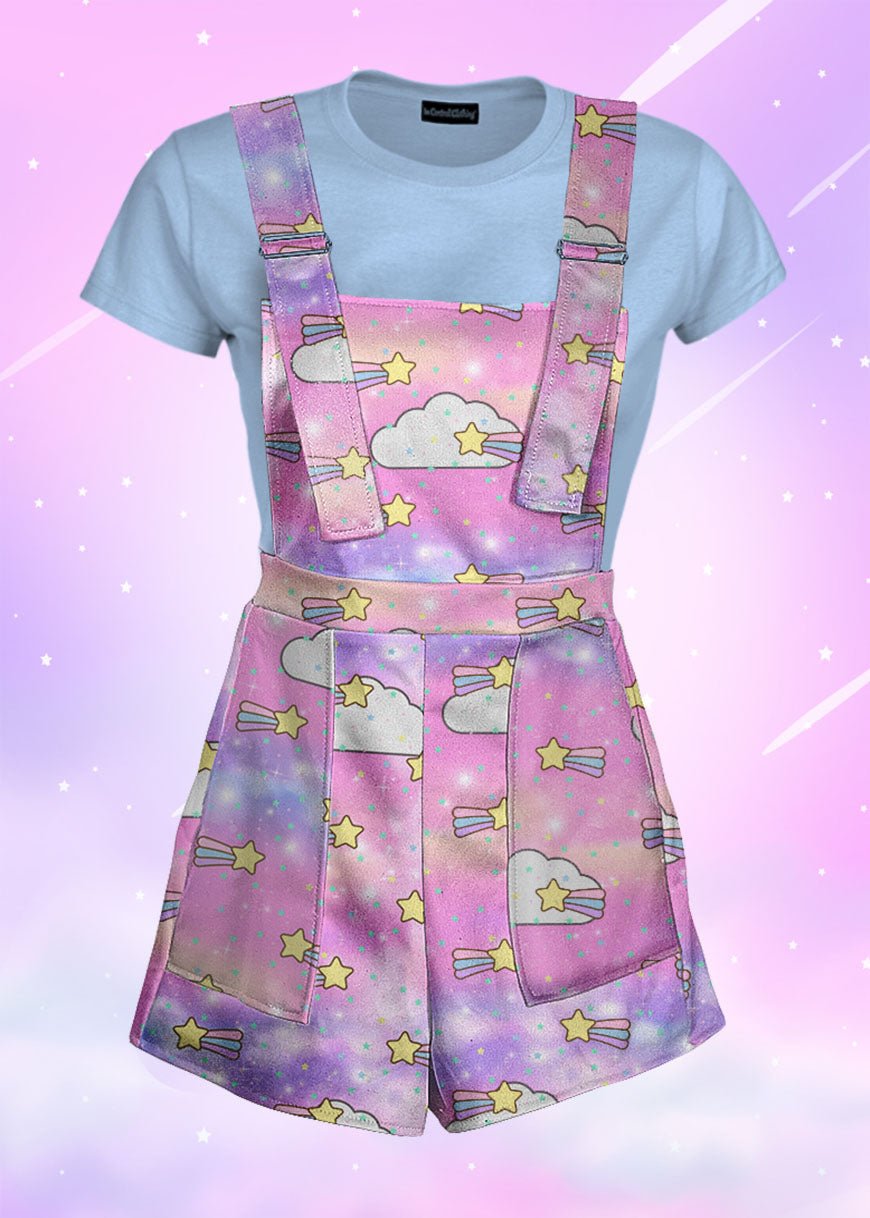 Pink Kawaii Overalls – In Control Clothing