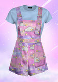 Pink Kawaii Overalls - In Control Clothing