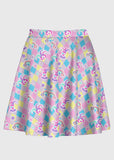 Plus Size Clown Kei Pastel Skirt - In Control Clothing