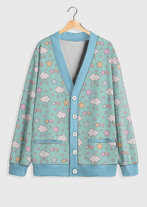 Plus Size Fairy Kei Pastel Cardigan