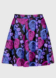 Plus Size Hannya Cyberpunk Skirt - In Control Clothing