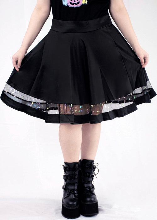 Plus Size Mystic Nightfall Skirt