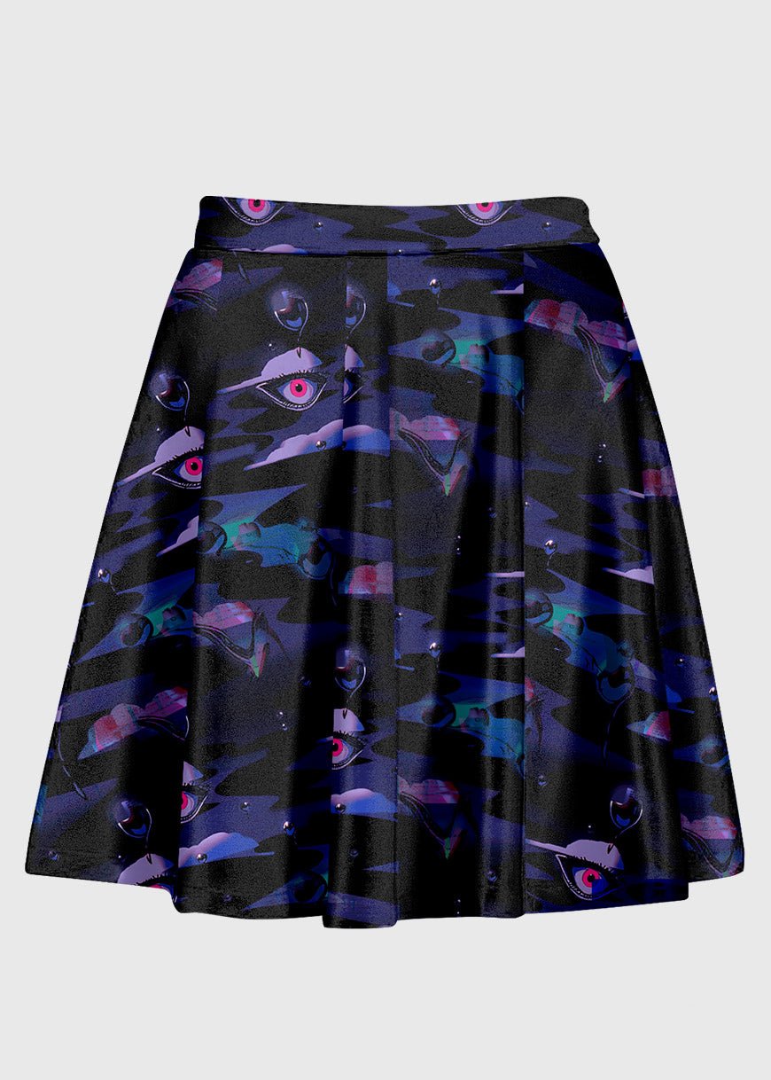 Plus Skirt Night Realm Dreamcore Skirt - In Control Clothing