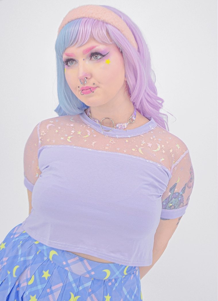 Precious Moon Crop Top - In Control Clothing