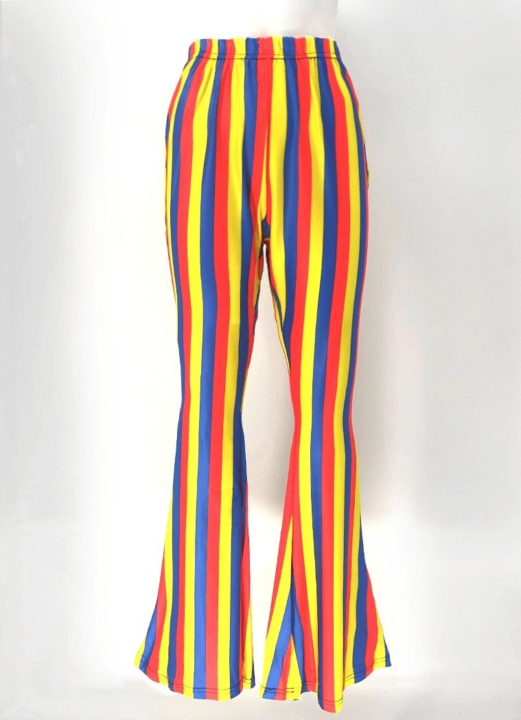 Primary Color Flare Bottoms - In Control Clothing