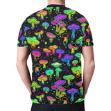 Psychedelic Mushrooms Raver Shirt - In Control Clothing