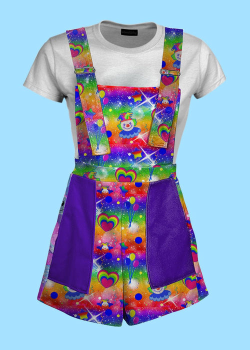 Rainbow Party Clowncore Overalls