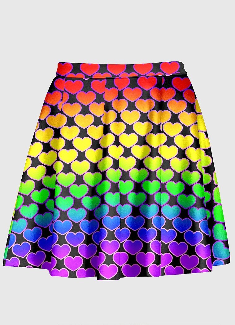 Rainbow Skirt - In Control Clothing