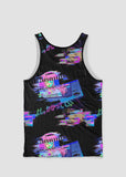 Retro Anime Glitchcore Tank Top - In Control Clothing