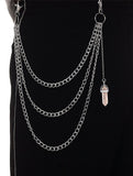 Rose Quartz Crystal Stone Pendants Chain - In Control Clothing