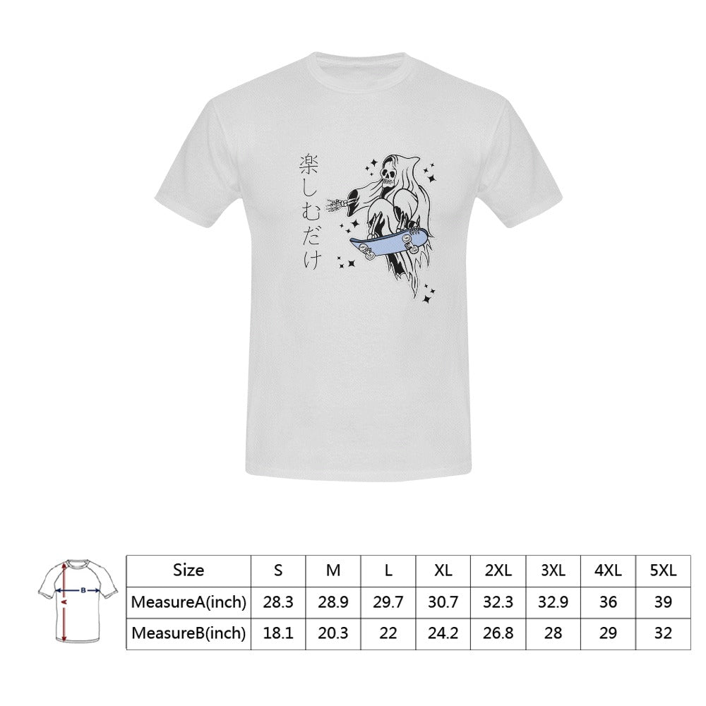 Skate Grim Reaper Graphic T-Shirt - In Control Clothing